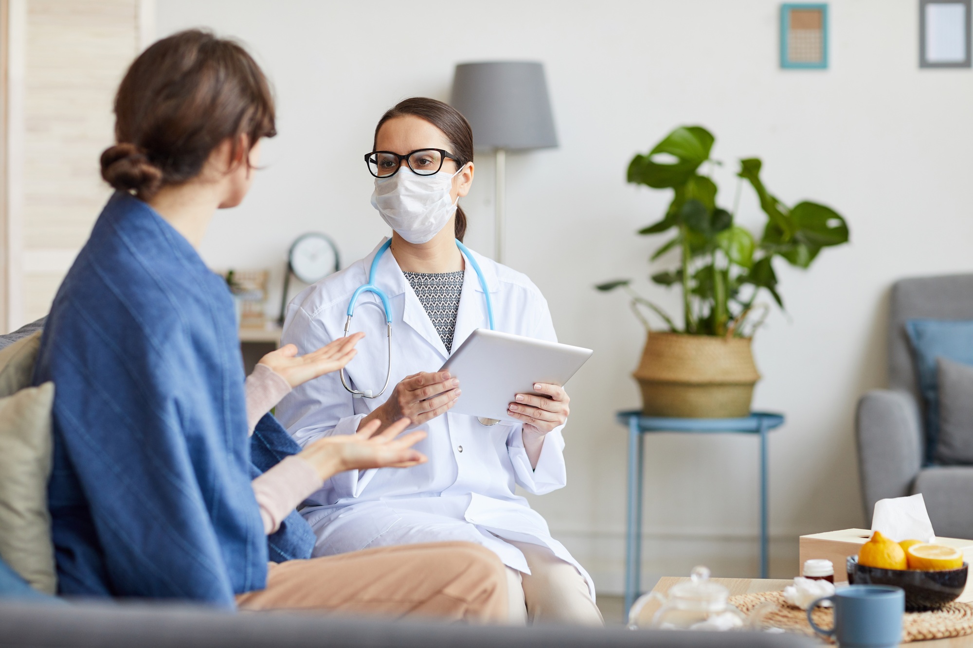 Home visit of doctor