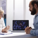 Genetic testing in Dubai – patient consulting doctor for genetic test results at dubai